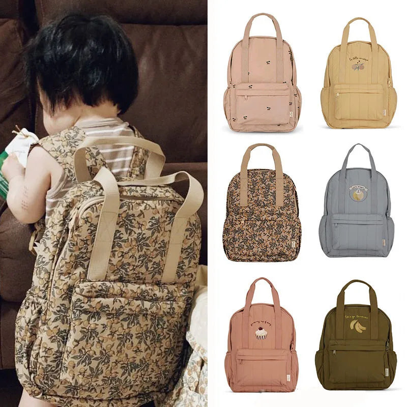 Sac à dos cerise citron enfant | Sac maternelle léger garçon fille cadeau