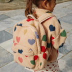 Sac à dos polaire peau de mouton enfant | Sac école maternelle cadeau