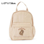 Sac à dos parent-enfant cerise citron | Sac maternelle coton unisexe cadeau