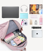 Sac à dos fille ado kawaii | Sac école primaire lycée rose tendance