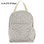 Sac à dos parent-enfant cerise citron | Sac maternelle coton unisexe cadeau