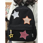 Sac à dos femme grande capacité | Sac école lycée corduroy tendance