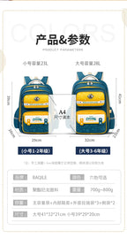 Sac à dos orthopédique imperméable enfant | Sac école Oxford garçon fille