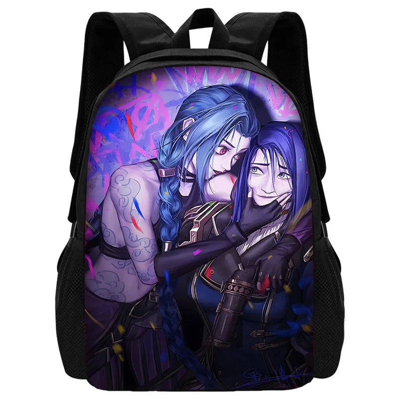 Sac à dos Graffiti J-JinxS enfant | Ensemble sac école trousse lunch bag