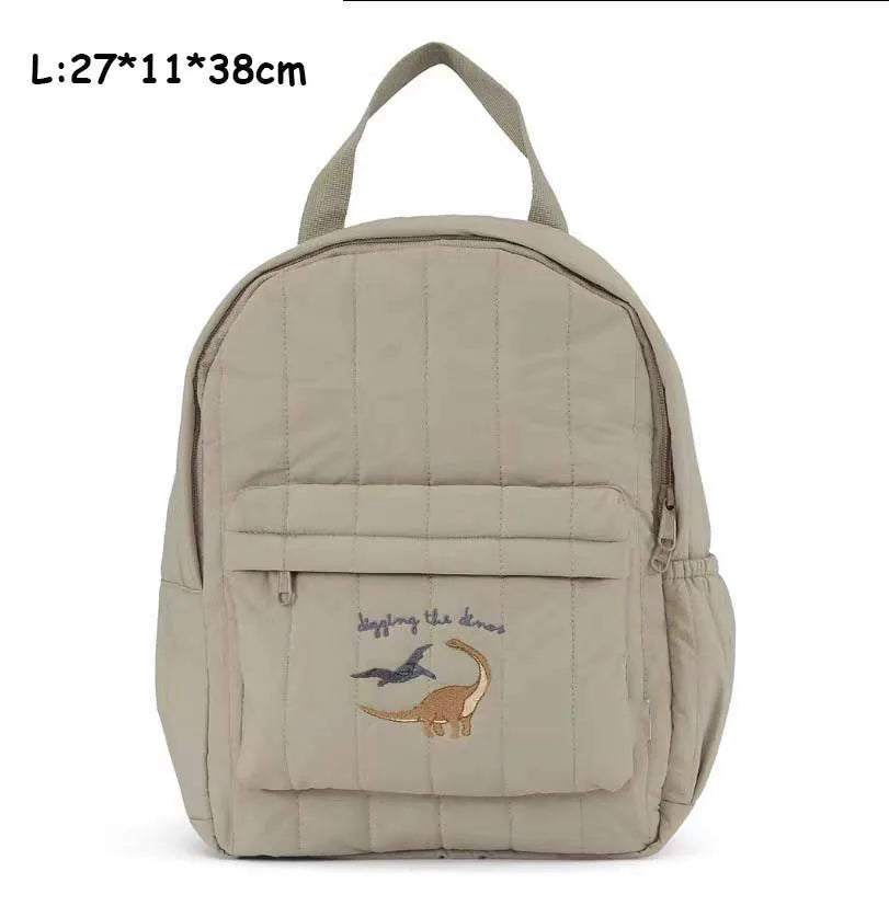Sac à dos parent-enfant cerise citron | Sac maternelle coton unisexe cadeau