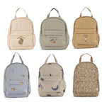 Sac à dos parent-enfant cerise citron | Sac maternelle coton unisexe cadeau