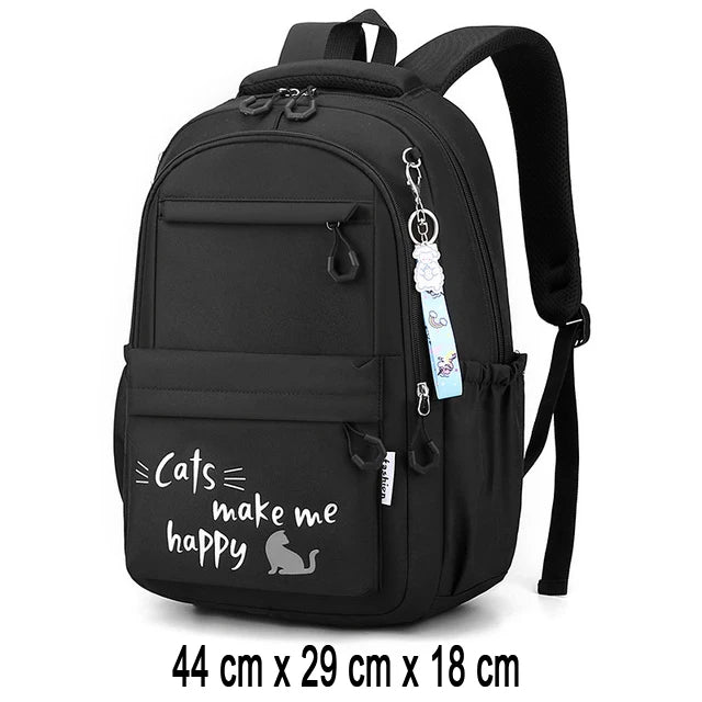 Sac à dos fille ado kawaii | Sac école primaire lycée rose tendance