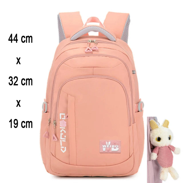 Sac à dos fille ado kawaii | Sac école primaire lycée rose tendance