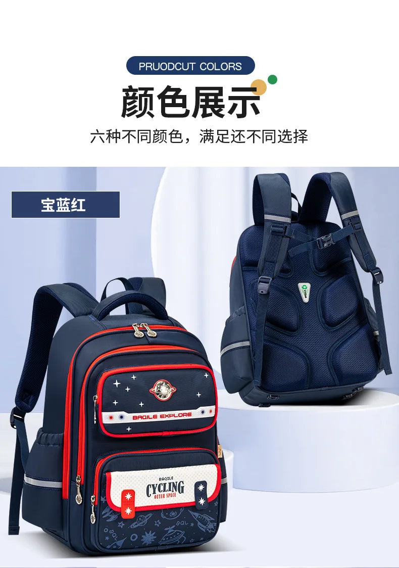 Sac à dos orthopédique imperméable enfant | Sac école Oxford garçon fille