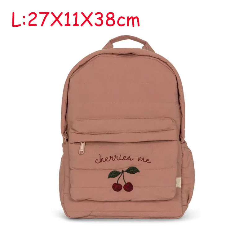 Sac à dos cerise citron enfant | Sac maternelle léger garçon fille cadeau