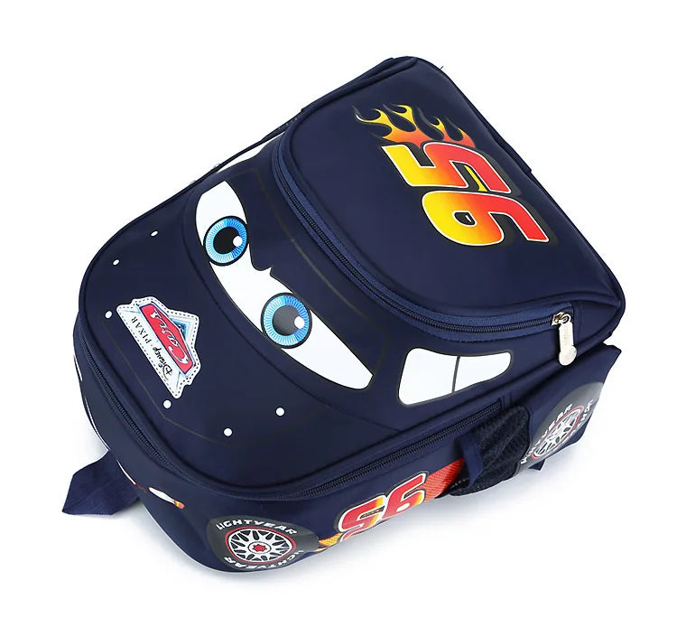 Sac à dos Cars Flash McQueen enfant | Sac école Disney garçon