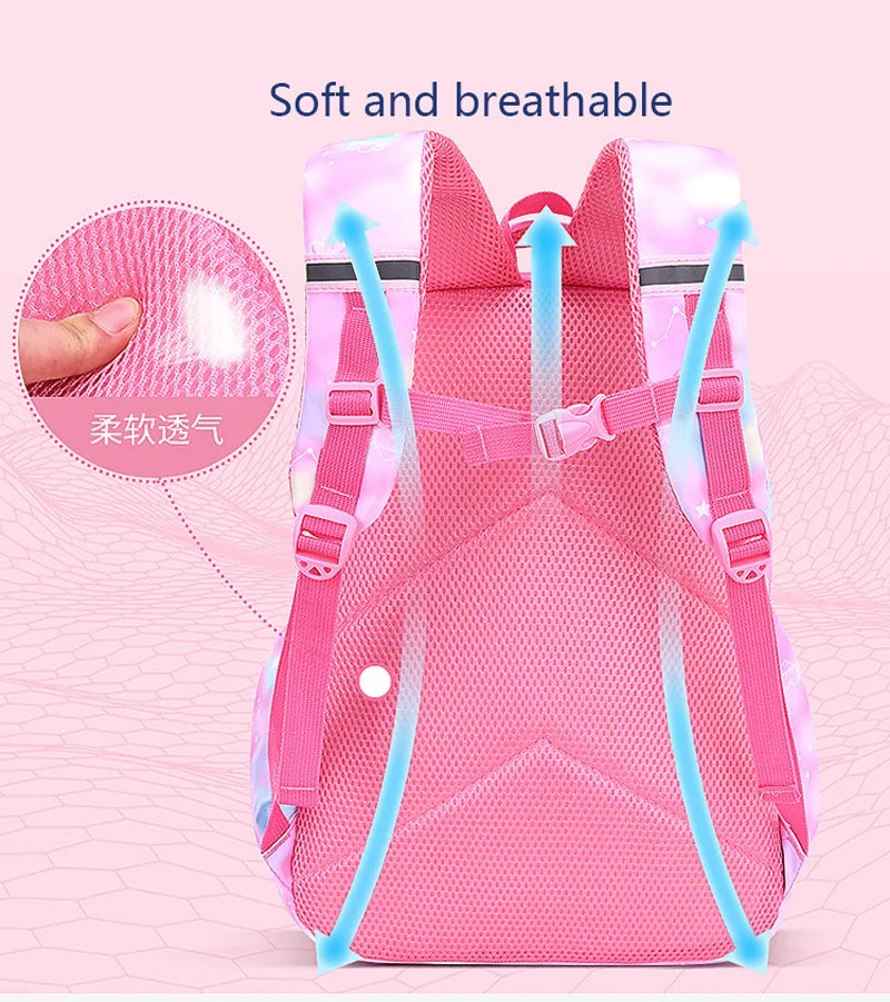 Sac à dos léger imperméable enfant | Sac école primaire collège garçon fille