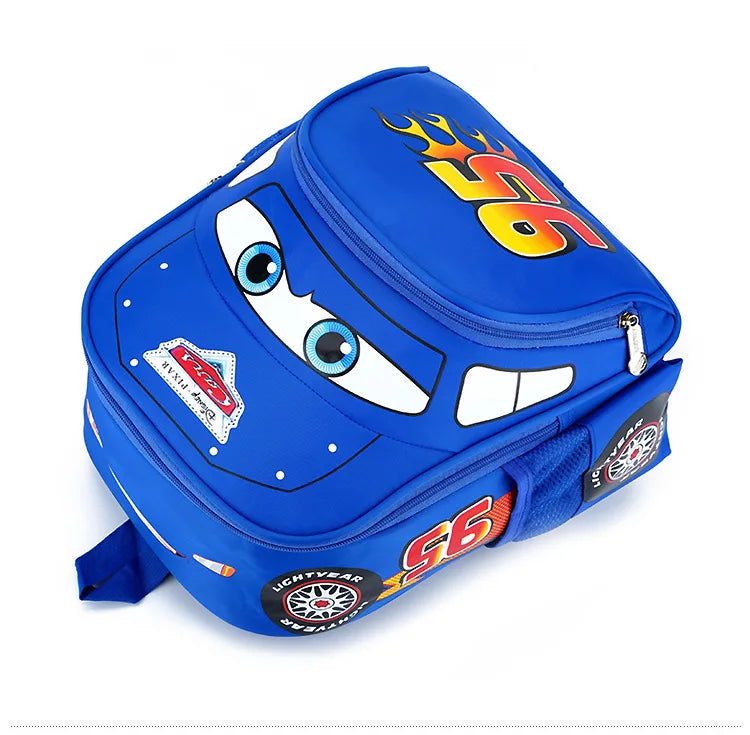 Sac à dos Cars Flash McQueen enfant | Sac école Disney garçon