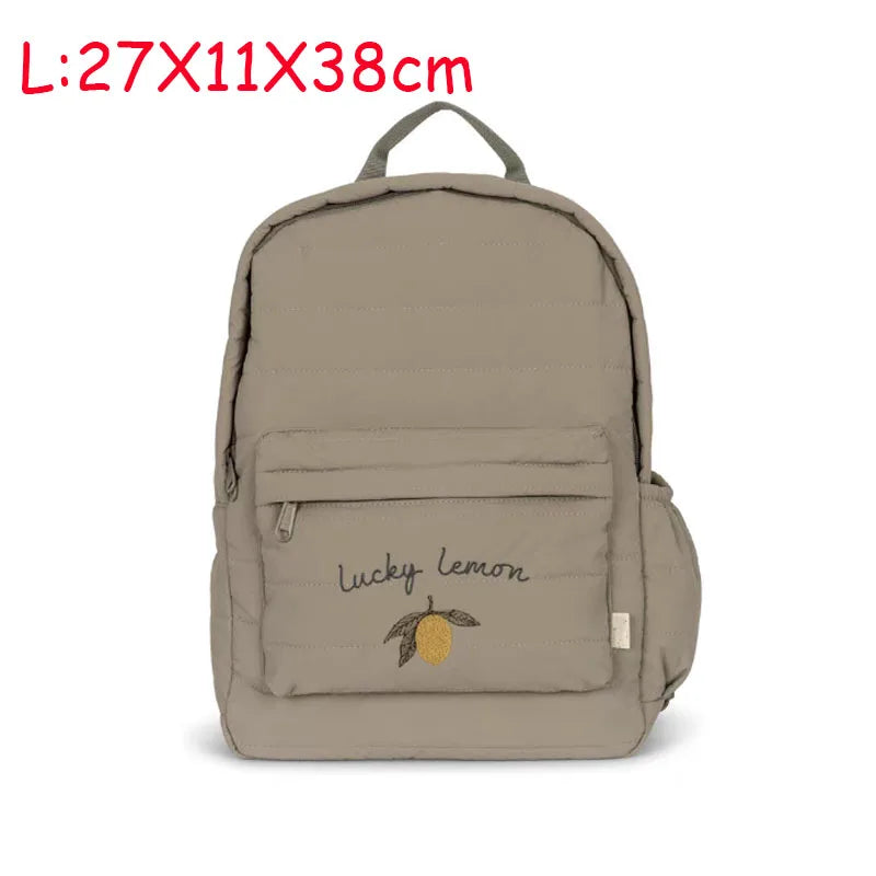 Sac à dos cerise citron enfant | Sac maternelle léger garçon fille cadeau