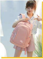 Sac à dos fille ado kawaii | Sac école primaire lycée rose tendance