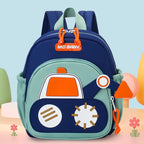 Sac à dos tractopelle enfant | Sac école maternelle camion