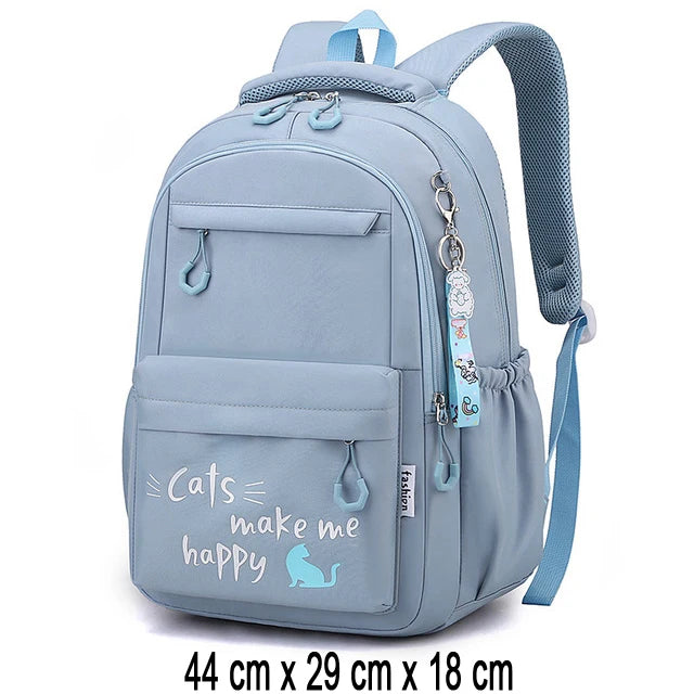 Sac à dos fille ado kawaii | Sac école primaire lycée rose tendance
