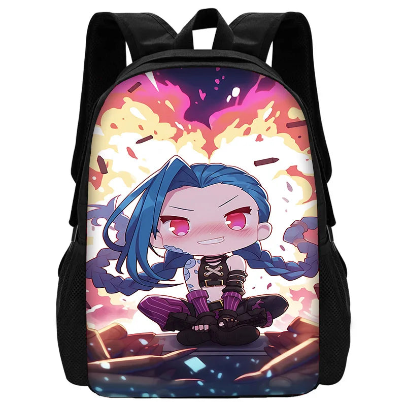 Sac à dos Graffiti J-JinxS enfant | Ensemble sac école trousse lunch bag