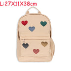 Sac à dos parent-enfant cerise citron | Sac maternelle coton unisexe cadeau