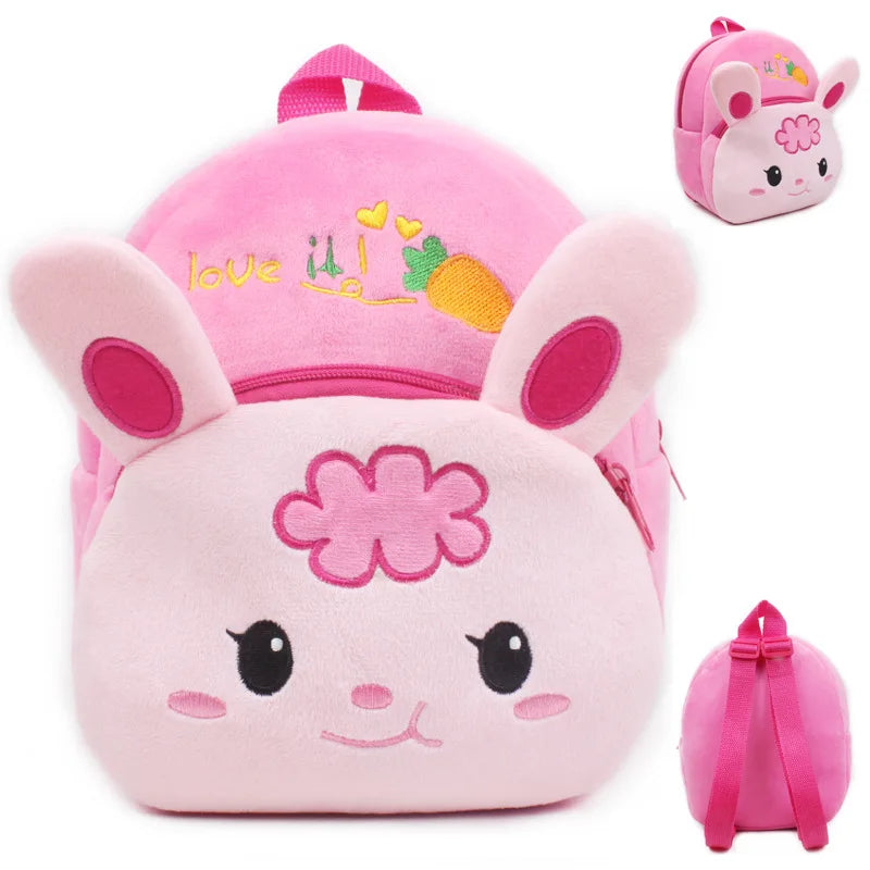 Sac à dos 3D animaux enfant | Sac maternelle pingouin cartoon garçon fille