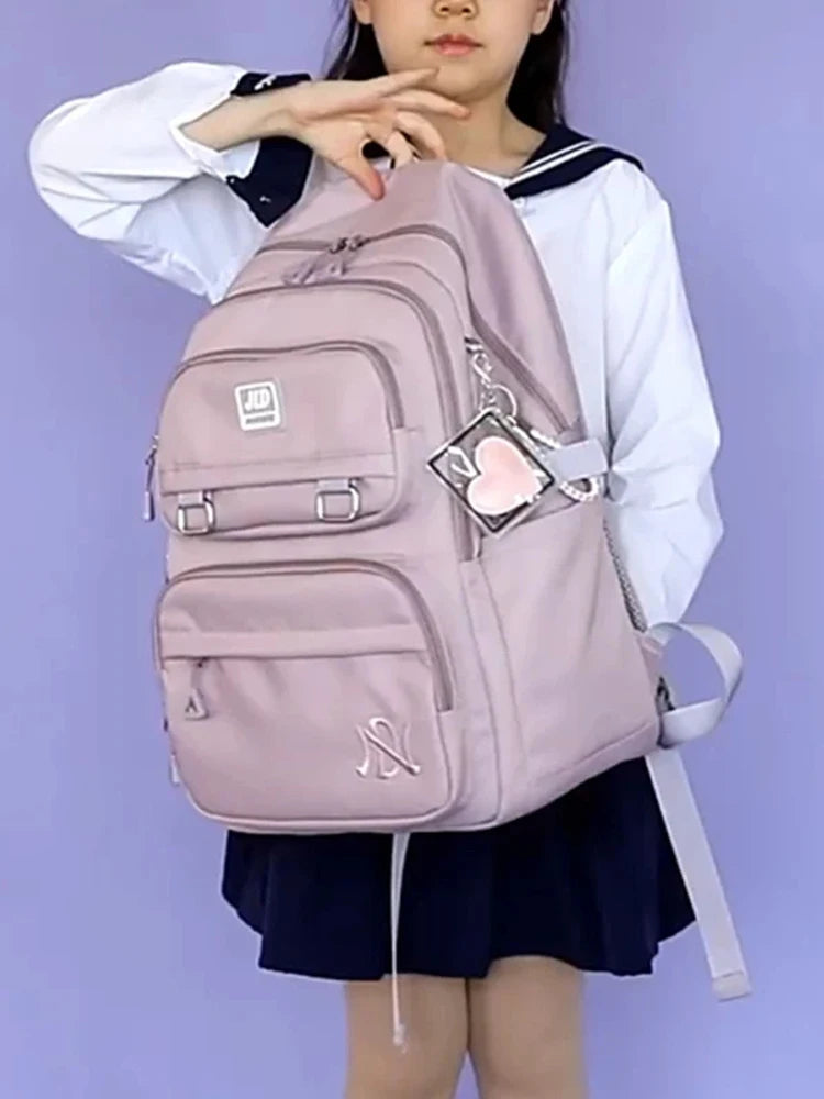 Sac à dos fille ado kawaii | Sac école primaire lycée rose tendance
