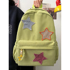 Sac à dos femme grande capacité | Sac école lycée corduroy tendance