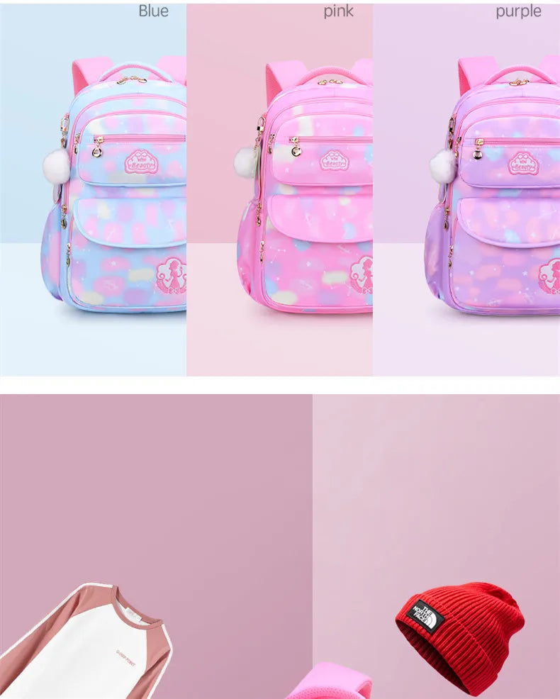 Sac à dos fille ado kawaii | Sac école primaire lycée rose tendance