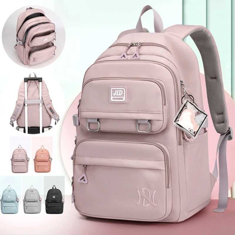 Sac à dos fille ado kawaii | Sac école primaire lycée rose tendance