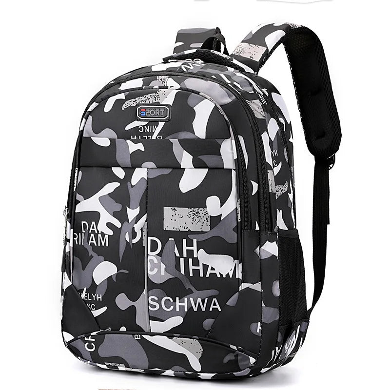 Sac à dos collégien lycéen style coréen | Sac voyage double bretelle