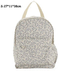 Sac à dos parent-enfant cerise citron | Sac maternelle coton unisexe cadeau