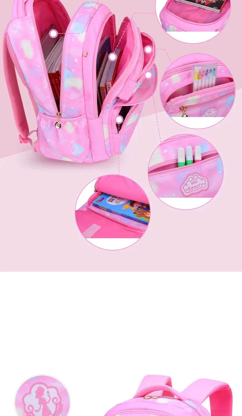 Sac à dos fille ado kawaii | Sac école primaire lycée rose tendance