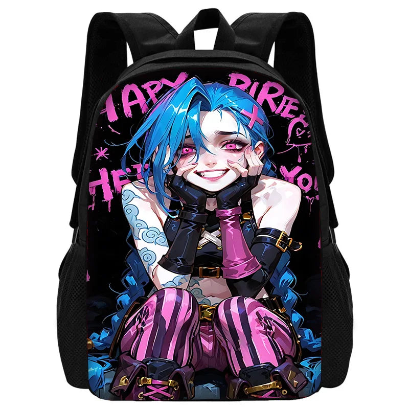 Sac à dos Graffiti J-JinxS enfant | Ensemble sac école trousse lunch bag