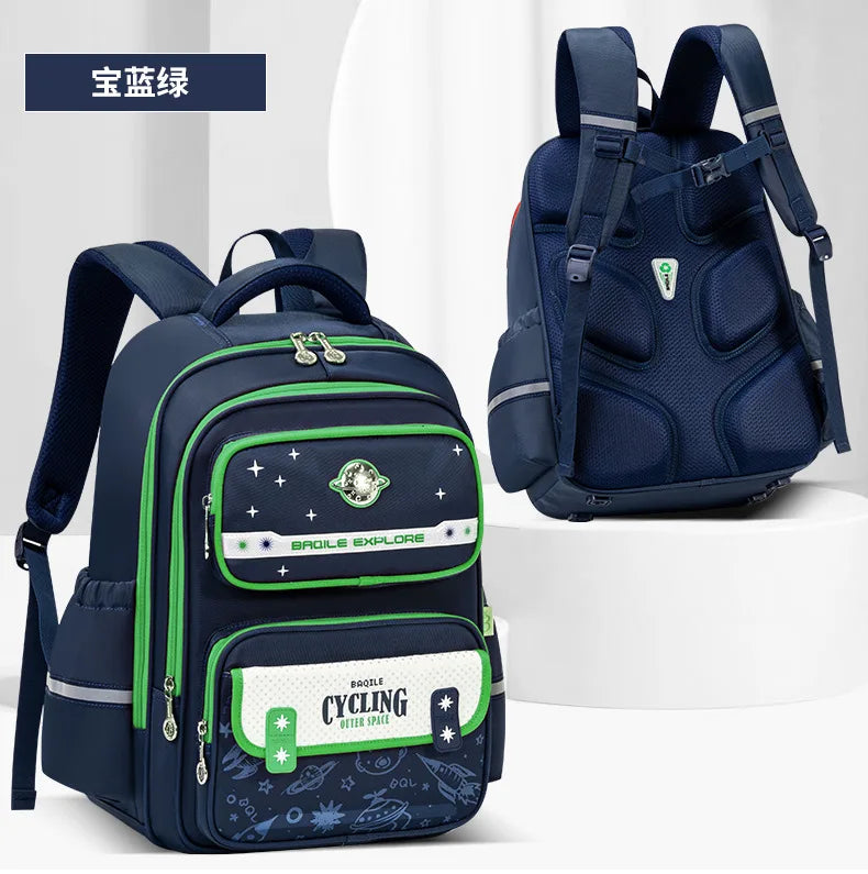 Sac à dos orthopédique imperméable enfant | Sac école Oxford garçon fille