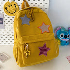 Sac à dos femme grande capacité | Sac école lycée corduroy tendance
