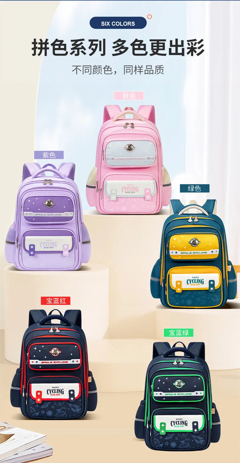 Sac à dos orthopédique imperméable enfant | Sac école Oxford garçon fille