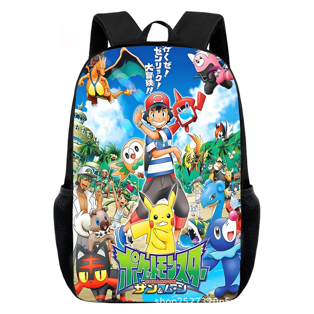 Sac à dos Pokémon Pikachu enfant | Sac école léger garçon fille