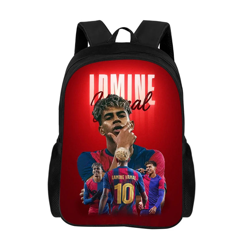 Sac à dos Lamine Yamal enfant | Sac école football léger grande capacité