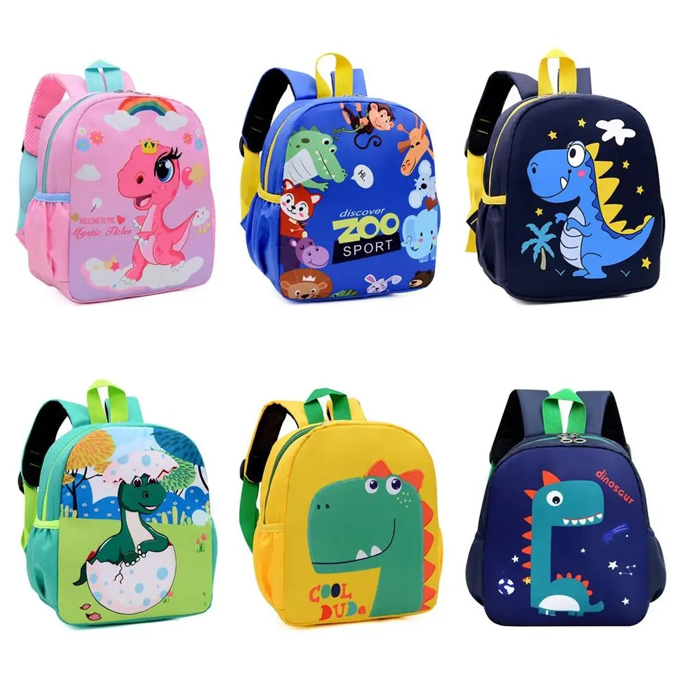 Sac à dos dinosaure mignon maternelle | Sac enfant cartoon animal nylon