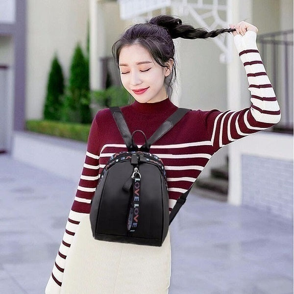 Sac à dos LOVE fashion femme | Sac épaule tendance voyage école