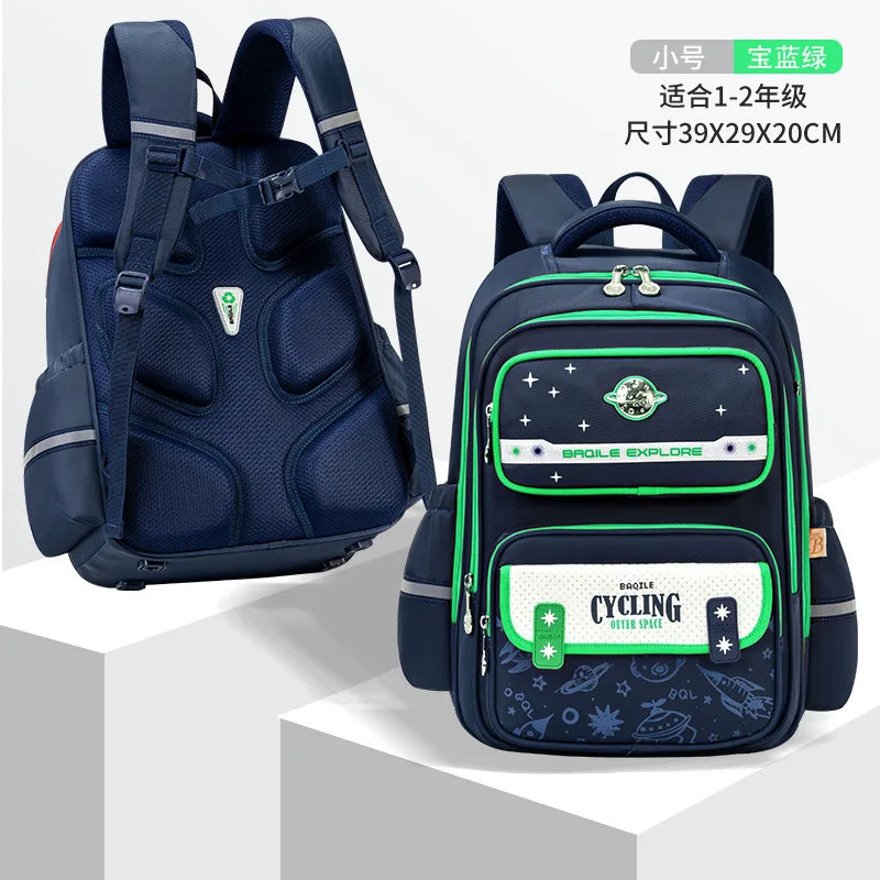 Sac à dos orthopédique imperméable enfant | Sac école Oxford garçon fille