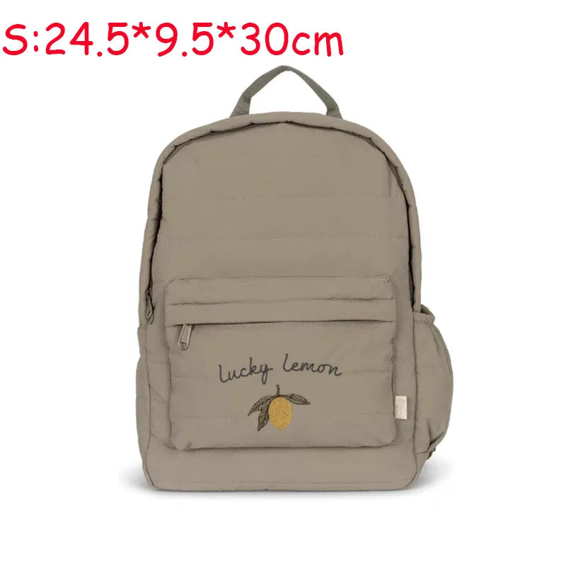 Sac à dos cerise citron enfant | Sac maternelle léger garçon fille cadeau