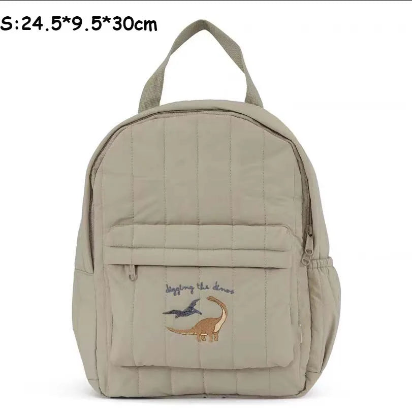 Sac à dos parent-enfant cerise citron | Sac maternelle coton unisexe cadeau