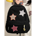 Sac à dos femme grande capacité | Sac école lycée corduroy tendance