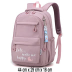 Sac à dos fille ado kawaii | Sac école primaire lycée rose tendance