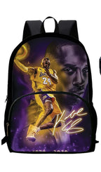 Ensemble sac à dos Kobe Bryant enfant | Sac école basketball 1-3 pièces