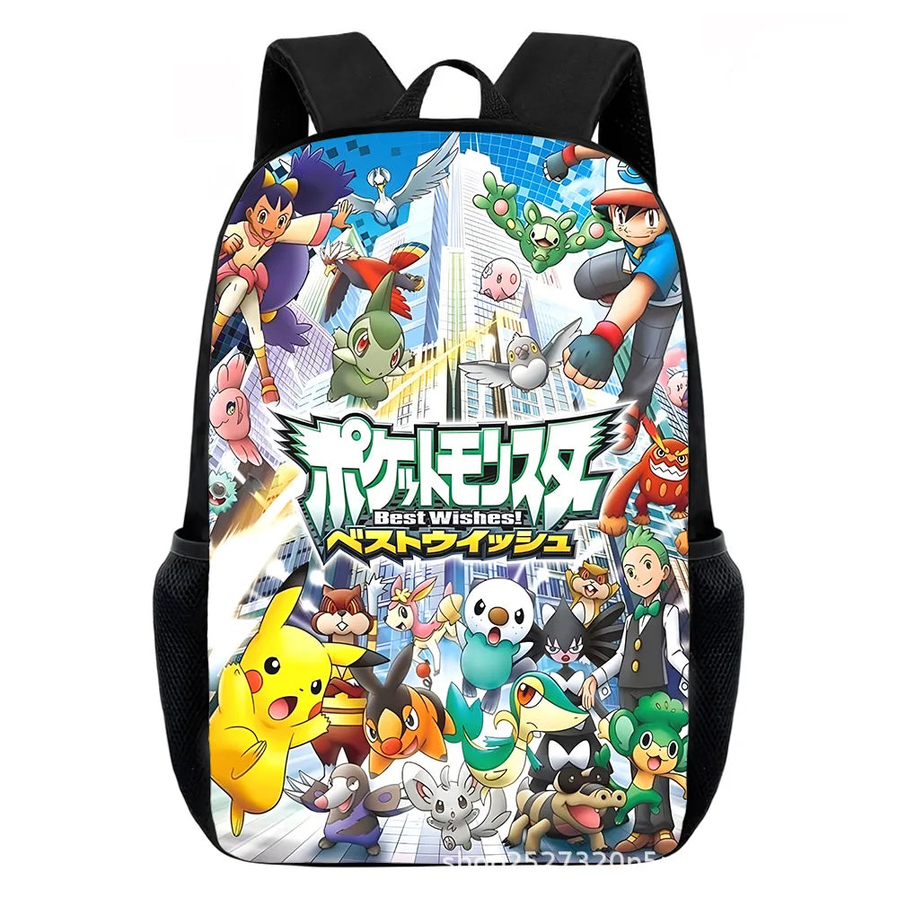 Sac à dos Pokémon Pikachu enfant | Sac école léger garçon fille