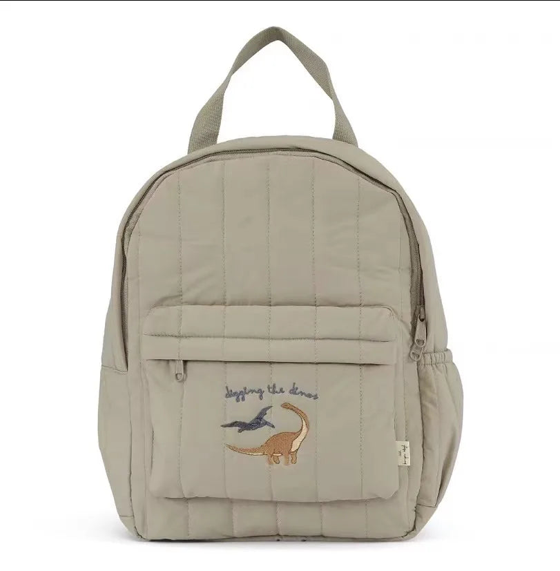 Sac à dos parent-enfant cerise citron | Sac maternelle coton unisexe cadeau