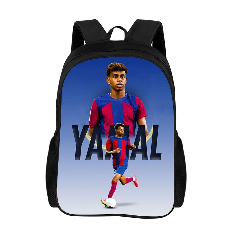Sac à dos Lamine Yamal enfant | Sac école football léger grande capacité