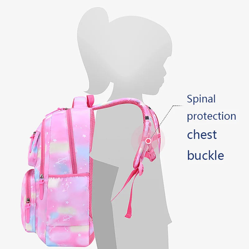 Sac à dos léger imperméable enfant | Sac école primaire collège garçon fille