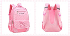 Sac à dos style coréen ergonomique fille | Sac école primaire pois nœud